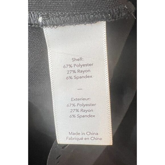 Likely Black Mini Dress Short Sleeve Cutout Bodycon Cocktail Party Career - Picture 6 of 9